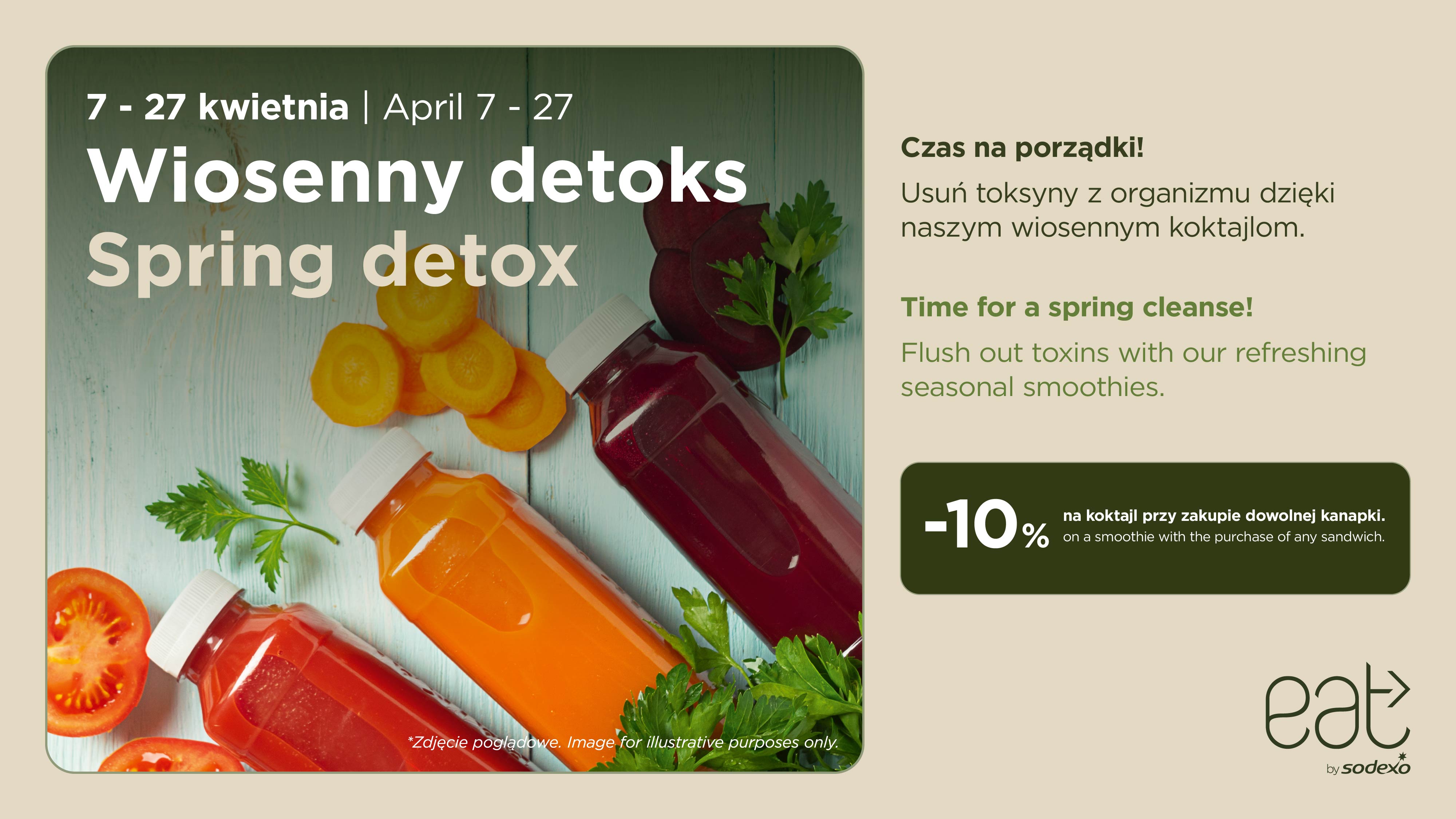 Wiosenny Detox z sokami własnej rodukcji